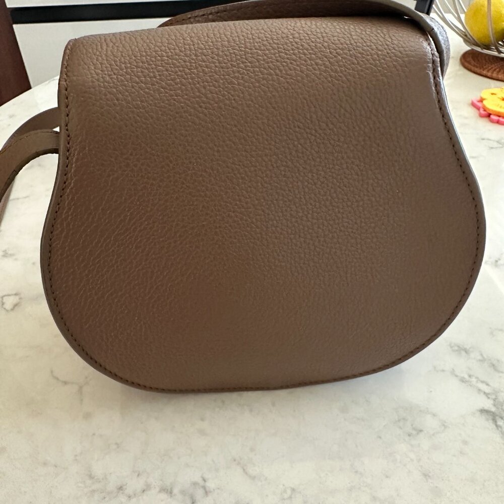 Chloé Marcie Mini Leather Crossbody - Picture 4 of 7